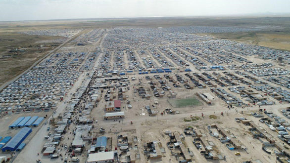 العراق مخيم الهول ريف الحسكة