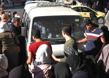 حكومة النظام "السرافيس" دمشق