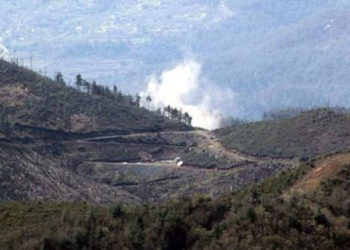 تلال الكبينة ريف اللاذقية قصف روسي