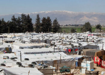 لبنان اللاجئون السوريون البقاع