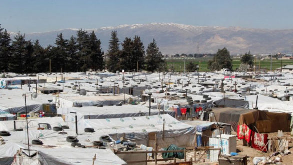 لبنان اللاجئون السوريون البقاع