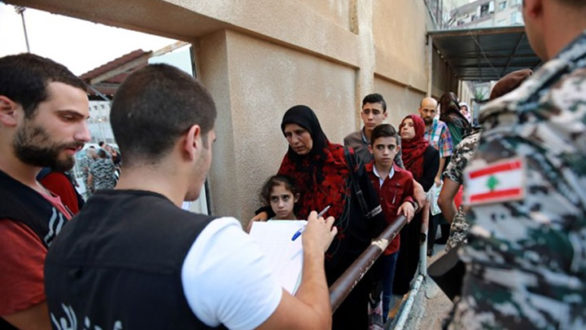 لبنان اللاجئين السوريين مناطق النظام