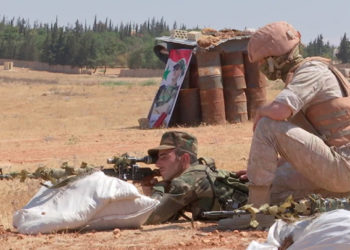 قوات النظام القوات الروسية تدريبات عسكرية ريف اللاذقية الشمالي