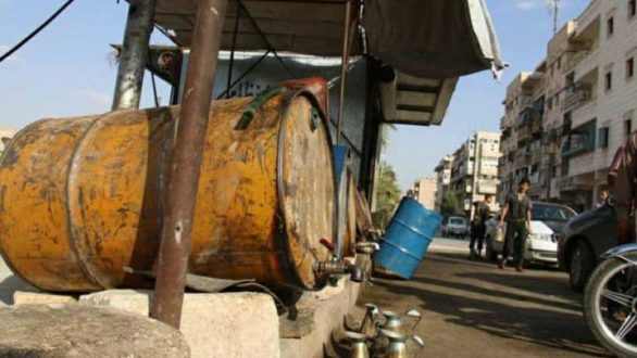 أزمة البنزين إدلب