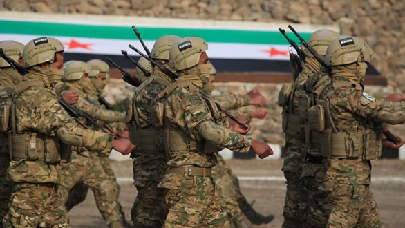 اللجنة المشتركة لرد الحقوق الجيش الوطني غصن الزيتون ريف حلب الشمالي