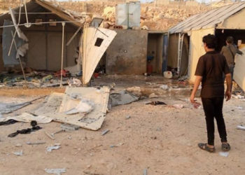 السفارة الأمريكية في دمشق قصف مخيم مرام قوات النظام إدلب