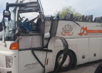 تدهور حافلة