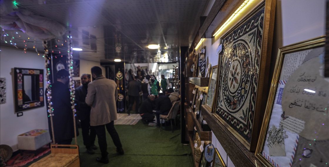 معرض “حوّاء”.. مبادرة لدعم النساء والمكفوفين بإدلب (صور)