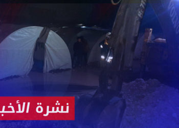 نشرة أخبار المنتصف 18 3 2023 وفيها: عاصفة مطرية رعدية تضرب شمال سوريا وتخلف أضرارا في المخيمات