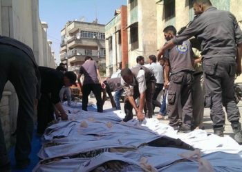 ذكرى مجزرة دوما تُرسل رسالة للدول الراغبة في التطبيع مع اﻷسد