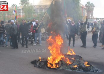 سلطة اﻷسد تستخدم قضية غزة لاختراق احتجاجات السويداء.. وردّ حاسم من المتظاهرين