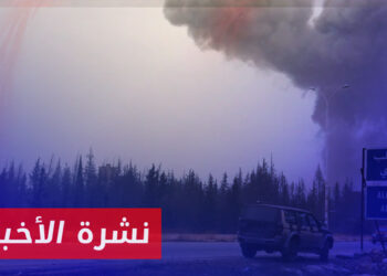 نشرة أخبار المساء 22 10 2023 وفيها: قصف إسرائيلي جديد يُخرج مطاري دمشق وحلب عن الخدمة