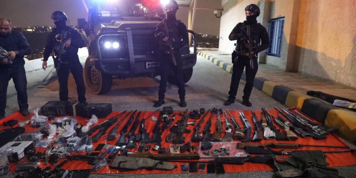 من العملية الأمنية في الرويشد