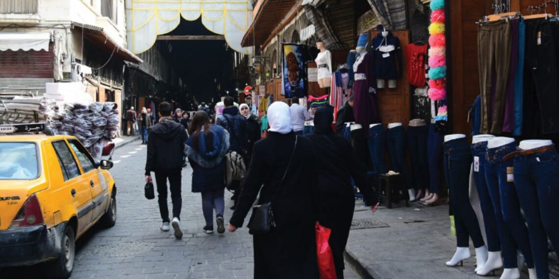 أحد أسواق دمشق