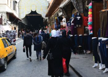 أحد أسواق دمشق