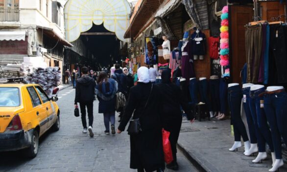 أحد أسواق دمشق