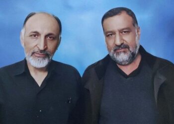 رضي موسوي بجانب "محمد حجازي"