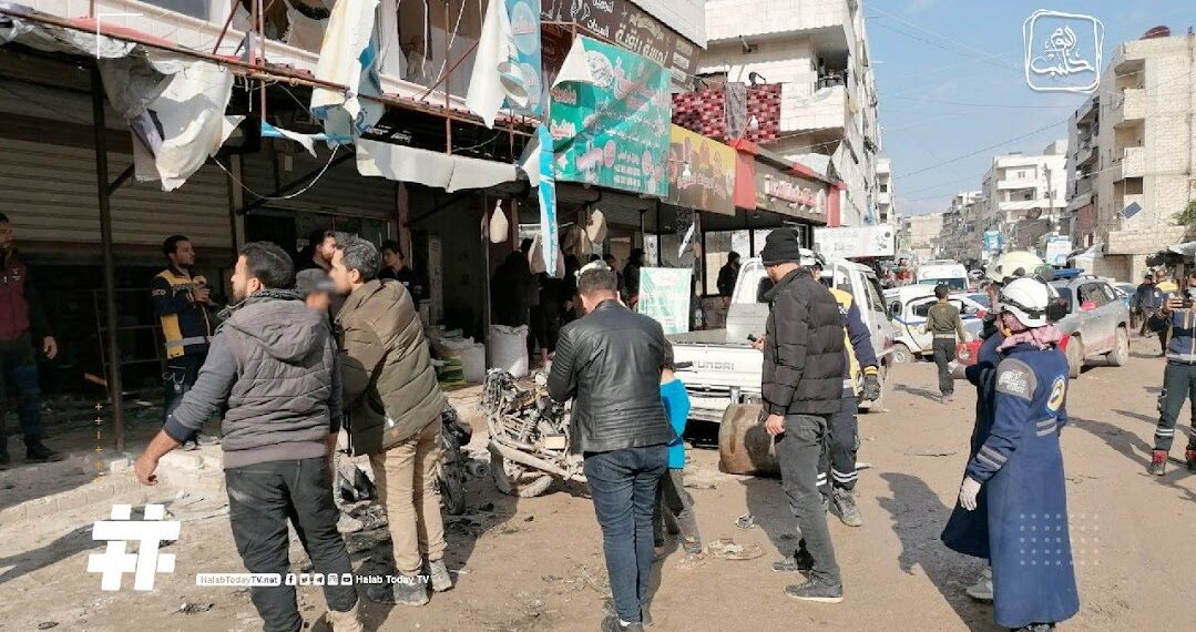 انفجار عبوة ناسفة في عفرين