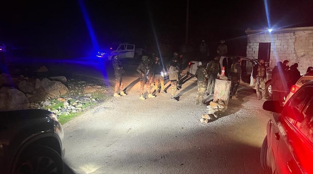 من عملية إلقاء القبض على المتهمين