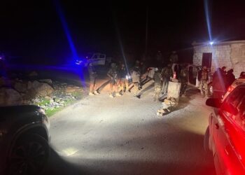 من عملية إلقاء القبض على المتهمين