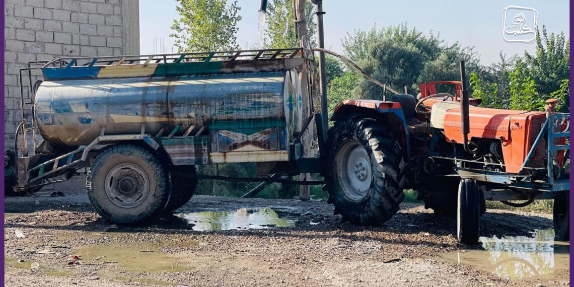 صهاريج المياه في دير الزور