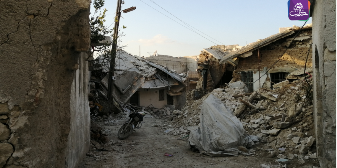 صورة من إحدى أكثر القرى تضرراً بريف إدلب الغربي