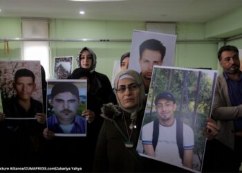 الصورة ضمن فعالية أسبوع المعتقلين في سوريا