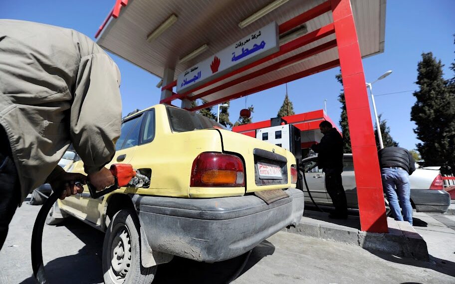 إحدى محطات الوقود في دمشق - أرشيفية