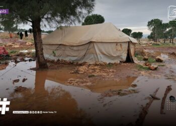 تضرر مخيمات الشمال السوري