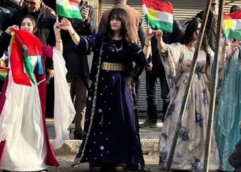 من احتفالات الكرد في عيد النوروز بمدينة الحسكة