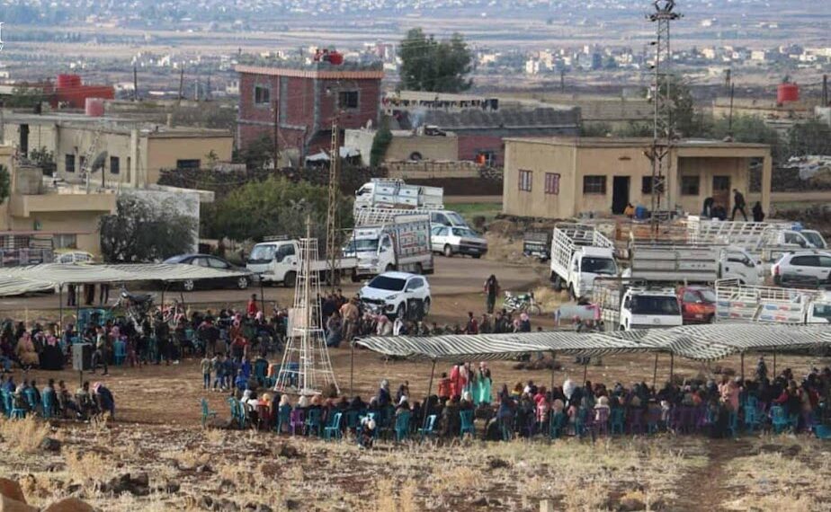 تجمع سابق لإحدى عشائر اللجاة في ريف درعا الشمالي