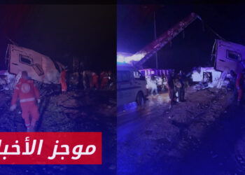 موجز أخبار الحادية عشرة 03 03 2024 وفيه: مقتل 6 أشخاص بحادث سير على طريق حمص – حماة بمناطق سيطرة سلطة الأسد