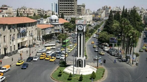 ساحة الساعة الجديدة في مدينة حمص