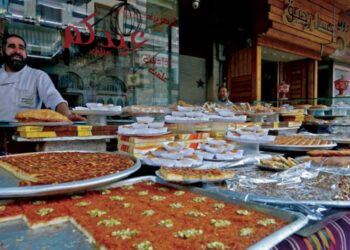 حلويات العيد في دمشق