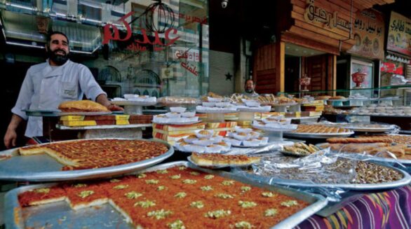 حلويات العيد في دمشق