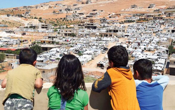 لاجئون سوريون في لبنان - صورة تعبيرية