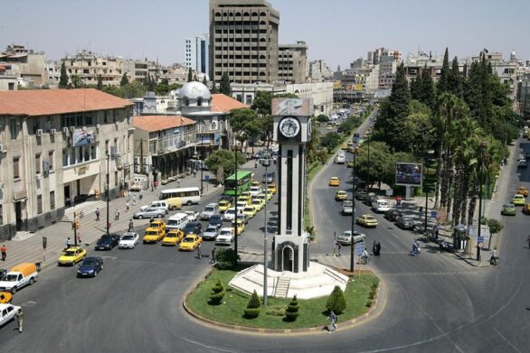 حمص - ساحة الساعة الجديدة - صورة تعبيرية