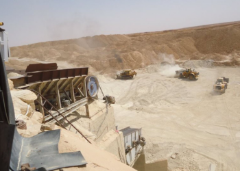 تتركز حقول الفوسفات شرق محافطة حمص في البادية السورية