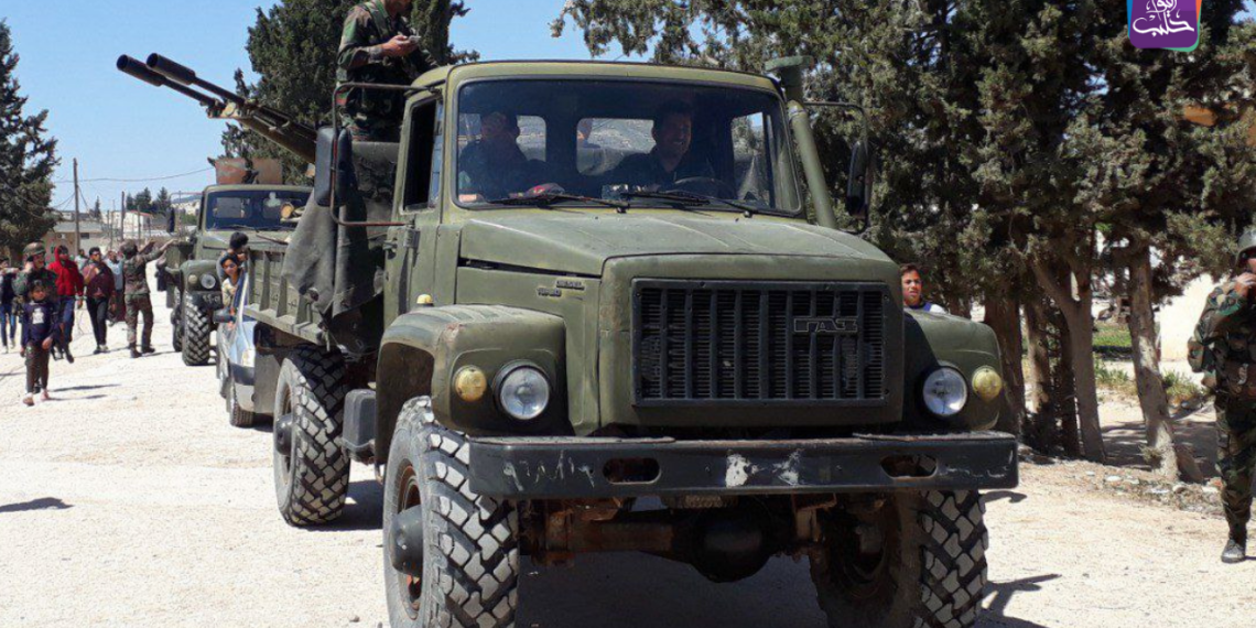 تعزيزات عسكرية متجهة إلى البادية السورية