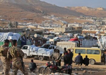 لاجئون سوريون في لبنان