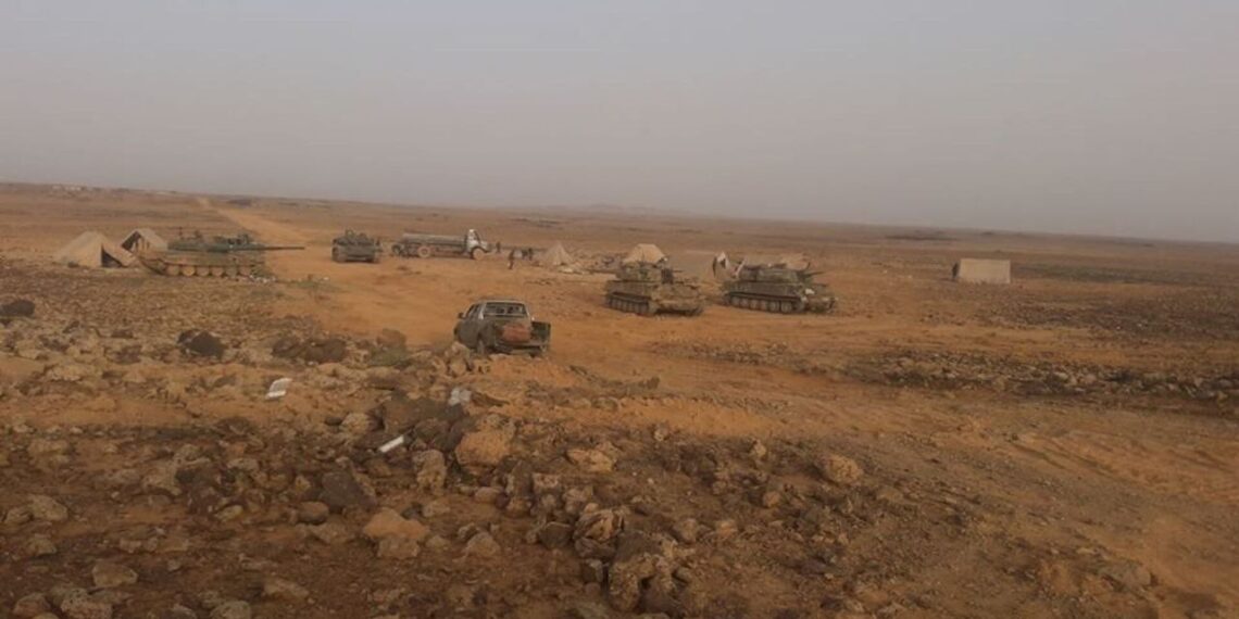 خاص- نقطة عسكرية تابعة لقوات الأسد بريف حمص