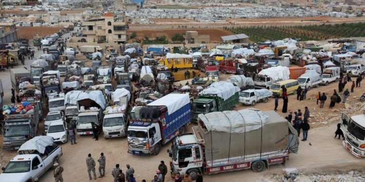 لاجئون سوريون في لبنان