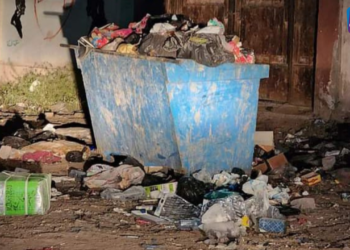 تراكم القمامة سكان بلدة القحطانية في ريف محافظة الحسكة