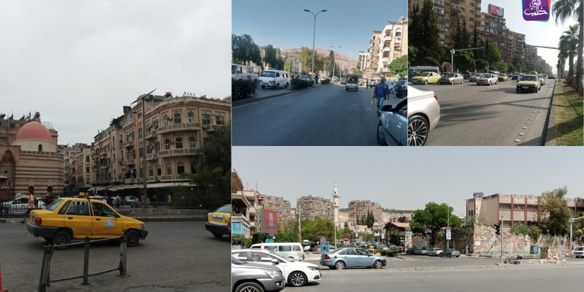 من شوارع مدينة دمشق
