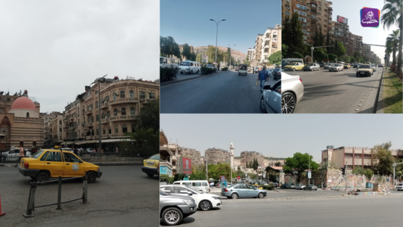من شوارع مدينة دمشق