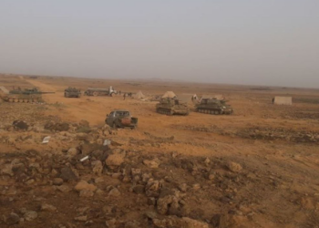 تجمع لمليشيات إيران في بادية حمص