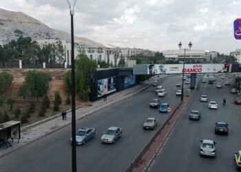 من شوارع العاصمة دمشق