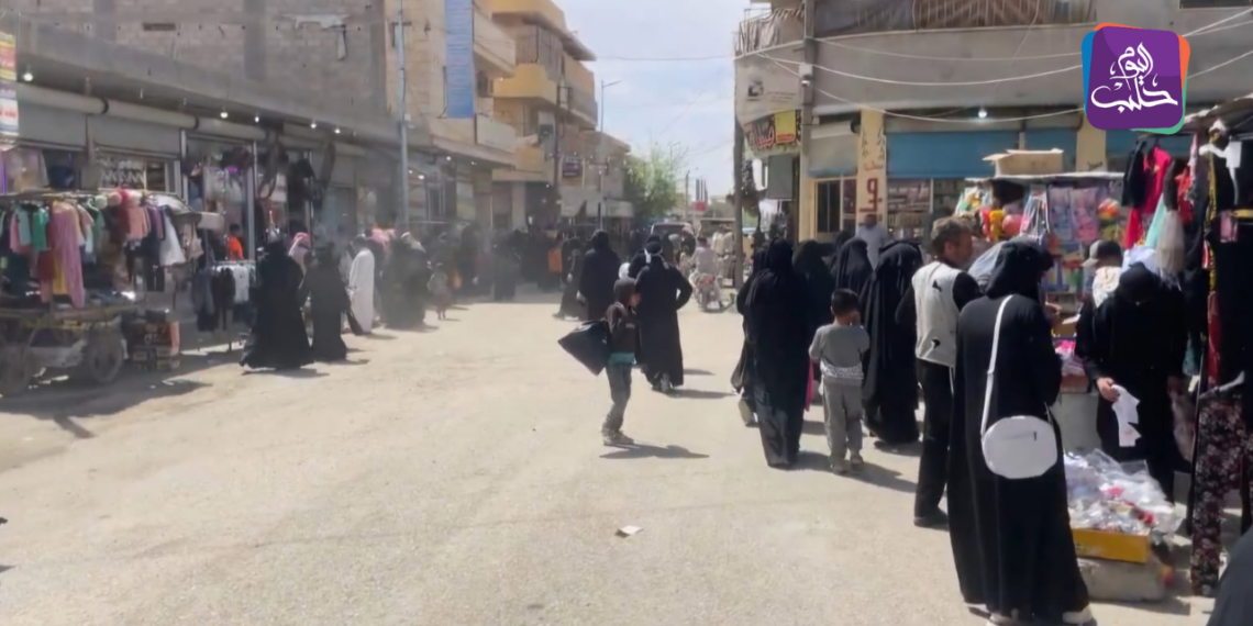 سوق بلدة هجين