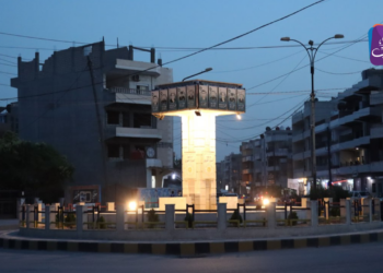 دوار السوق في مدينة القامشلي