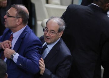 مغادرة فيصل المقداد اجتماع مجلس وزراء الخارجية العرب